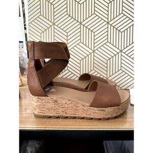 SOREL Women's Cameron Flatform Ankle Strap Sandal | Size 11